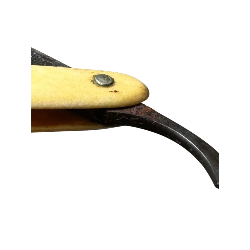 Antique F.A. Clauberg TORSORIAL GEM Straight Razor Made In Germany ca 1891-1910